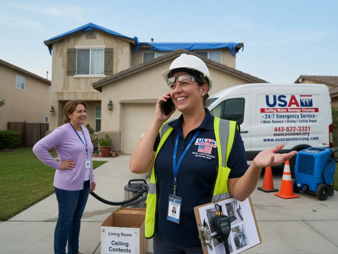 Ceiling Water Damage Restoration Nelson, CA FAQs